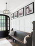 Modern Chandeliers for Dining Rooms with Black Metal Cube Shade